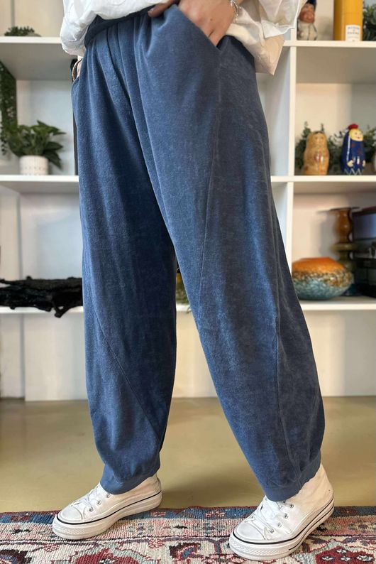 Terry B Classic Relaxed Pant Denim